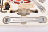NOS/NIB Stronglight Pedalier 105 Bis drilled Crankset with 52/40 Chainring and #ref.65 Bottom Bracket from the 1970s - 1980s