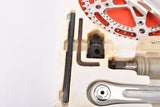 NOS/NIB Stronglight Pedalier 105 Bis drilled Crankset with 52/40 Chainring and #ref.65 Bottom Bracket from the 1970s - 1980s