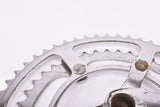 Stronglight #No.52 Diamant fluted 3-arm cottered steel crank set with 52/42 teeth in 170 mm from the 1950s - 1960s