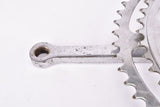 Stronglight #No.52 Diamant fluted 3-arm cottered steel crank set with 52/42 teeth in 170 mm from the 1950s - 1960s