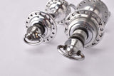 Campagnolo Record Strada #1034 Low Flange Hub set with 36 holes and italian thread from the 1960s - 80s