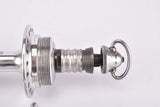Campagnolo Record Strada #1034 Low Flange Hub set with 36 holes and english thread from the 1960s - 80s