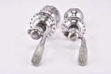 Campagnolo Record Strada #1034 Low Flange Hub set with 36 holes and english thread from the 1960s - 80s