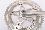NOS/NIB Stronglight Pedalier 105 Bis drilled Crankset with 52/40 Chainring and #ref.65 Bottom Bracket from the 1970s - 1980s