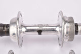 Campagnolo Record Strada #1034 Low Flange Hub set with 36 holes and english thread from the 1960s - 80s