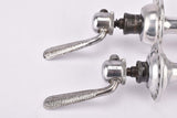 Campagnolo Record Strada #1034 Low Flange Hub set with 36 holes and english thread from the 1960s - 80s