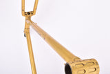 Golden Yellow (Goudgeel) Gazelle Champion Mondial "AA-Frame" defective! vintage steel road bike frame set in 56 cm (c-t) / 54 cm (c-c) with Reynolds 531 tubing and Campagnolo dropouts from the mid to late 1970s - defective!