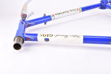 (wrong Decals) Gios Torino Super Record frame set in 61 cm (c-t) / 59.5 cm (c-c) with Columbus tubing and Campagnolo dropouts from the 1980s