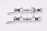 Campagnolo Record Strada #1034 Low Flange Hub set with 36 holes and italian thread from the 1960s - 80s