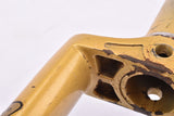 Golden Yellow (Goudgeel) Gazelle Champion Mondial "AA-Frame" defective! vintage steel road bike frame set in 56 cm (c-t) / 54 cm (c-c) with Reynolds 531 tubing and Campagnolo dropouts from the mid to late 1970s - defective!