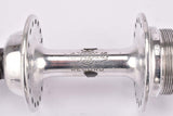 Campagnolo Record Strada #1034 Low Flange Hub set with 36 holes and italian thread from the 1960s - 80s
