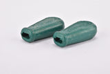 NOS Green Campagnolo Patented Rubber #173 Gear Lever Shifter and Quick Release cover sleeves from the 1960s - 1980s