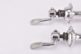 Campagnolo Record Strada #1034 Low Flange Hub set with 36 holes and italian thread from the 1960s - 80s