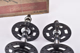 NOS/NIB Pelissier #1000 Noir Moyeux A Roulements Extra Leger 3-piece high flange hubset with english thread and 36 holes
