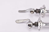 Campagnolo Record Strada #1034 Low Flange Hub set with 36 holes and italian thread from the 1960s - 80s