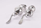 Campagnolo Record Strada #1034 Low Flange Hub set with 36 holes and italian thread from the 1960s - 80s