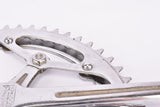Magistroni fluted 3-arm cottered chromed steel crank set with 50/46 teeth in 170 mm from the 1950s - 1960s