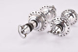 Campagnolo Record Strada #1034 Low Flange Hub set with 36 holes and italian thread from the 1960s - 80s
