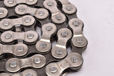 Shimano Uniglide UG silver (nickel) chain in 1/2" x 3/32" with 114 links from the 1970s - 1980s