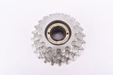 NOS / NIB Shimano 600 6-speed Uniglide Silver multiple freewheel with 14-24 teeth and english/italian tread from 1980