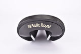 NOS Selle Royal Dolphin saddle in black from the 1980's
