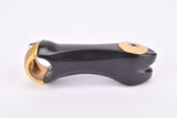 Black and Gold Gazelle Gold Line Racing #276 1 1/8" ahead stem in size 100mm with 26.0 mm bar clamp size from 2001