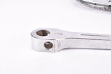 Raleigh 3-arm cottered chrome steel crank set with 49/40 teeth in 165 mm from the 1960s - 1970s
