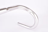 NOS silver anodized single grooved Aluminum Handlebar in size 41cm (c-c) and 3ttt fit (25.8 ~ 26.0mm) clamp size