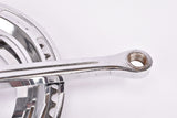 Raleigh 3-arm cottered chrome steel crank set with 49/40 teeth in 165 mm from the 1960s - 1970s