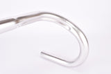 NOS silver anodized single grooved Aluminum Handlebar in size 42cm (c-c) and 3ttt fit (25.8 ~ 26.0mm) clamp size