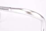 NOS silver anodized single grooved Aluminum Handlebar in size 41cm (c-c) and 3ttt fit (25.8 ~ 26.0mm) clamp size
