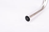 NOS silver anodized single grooved Aluminum Handlebar in size 41cm (c-c) and 3ttt fit (25.8 ~ 26.0mm) clamp size