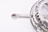 Raleigh 3-arm cottered chrome steel crank set with 49/40 teeth in 165 mm from the 1960s - 1970s