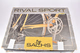 NOS/NIB complete Sachs Rival Sport 2 x 7-speed indexed Group Set from 1990