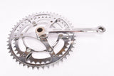 Stronglight 3-arm cottered chrome steel crank set with 50/42 teeth in 170 mm from the 1960s - 1970s