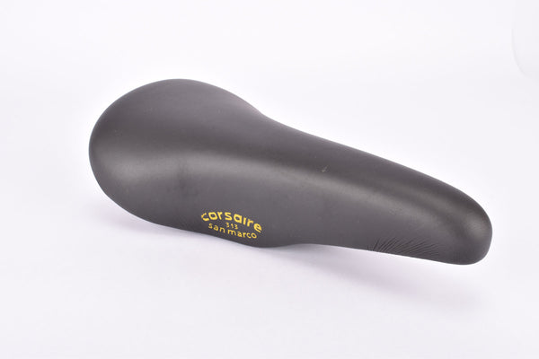 NOS black Selle San Marco Corsaire 313 Saddle from the 1970s - 80s