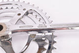 Stronglight 3-arm cottered chrome steel crank set with 50/42 teeth in 170 mm from the 1960s - 1970s