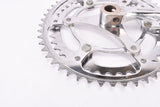 Stronglight 3-arm cottered chrome steel crank set with 50/42 teeth in 170 mm from the 1960s - 1970s