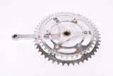 Stronglight 3-arm cottered chrome steel crank set with 50/42 teeth in 170 mm from the 1960s - 1970s