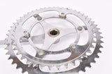 Stronglight 3-arm cottered chrome steel crank set with 50/42 teeth in 170 mm from the 1960s - 1970s