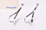NOS/NIB Campagnolo Chorus Fermapiedi Aero Steel Toe Clips #0F22-A (#1183011) in size Medium from the 1980s - 1990s