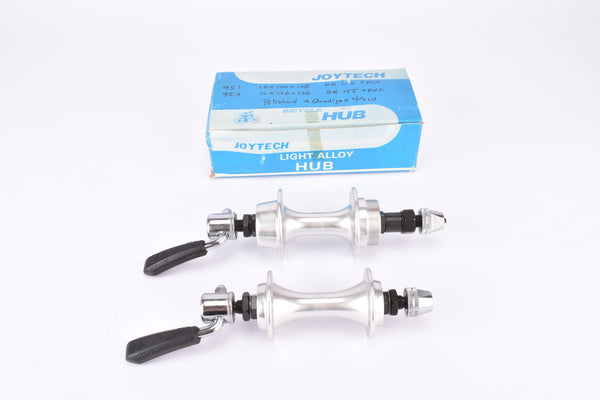 NOS/NIB Joytech polished and anodized Hub Set with 36 holes from 1980s