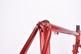 (wrong Decals) Zanella Competition Cycles Champion frame set in 53 cm (c-t) / 51.5 cm (c-c) with Huret dropouts from the 1980s