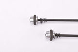 Shimano Deore / Deore II / Deore DX quick release set, front and rear Skewer for 100 / 135 mm, from the 1990s