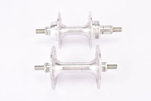 NOS Weco aluminum high flange Hubset with english thread, 36 holes and solid axle from the 1970s - 1980s