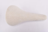 NOS/NIB white perforated Selle Italia Turbo Saddle from 1987