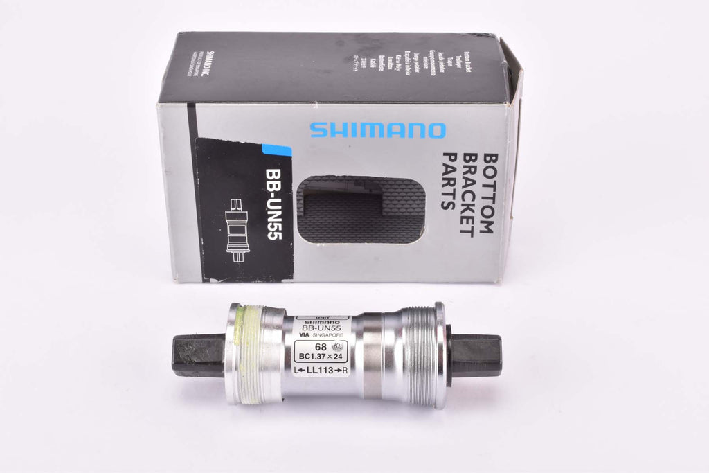 NOS/NIB Shimano #BB-UN55 sealed cartridge Bottom Bracket in 113 mm