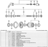 NOS Shimano Dura-Ace #FH-7403 rear freehub 8-speed Uniglide and Hyperglide Freewheel Body #33A-9801
