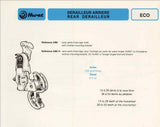 Huret Eco #Ref.2490 Short Cage Rear Derailleur from 1981