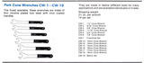 NOS Park Tool Hub Cone Wrench #CW-5 in 3/4" from the 1980s/1990s